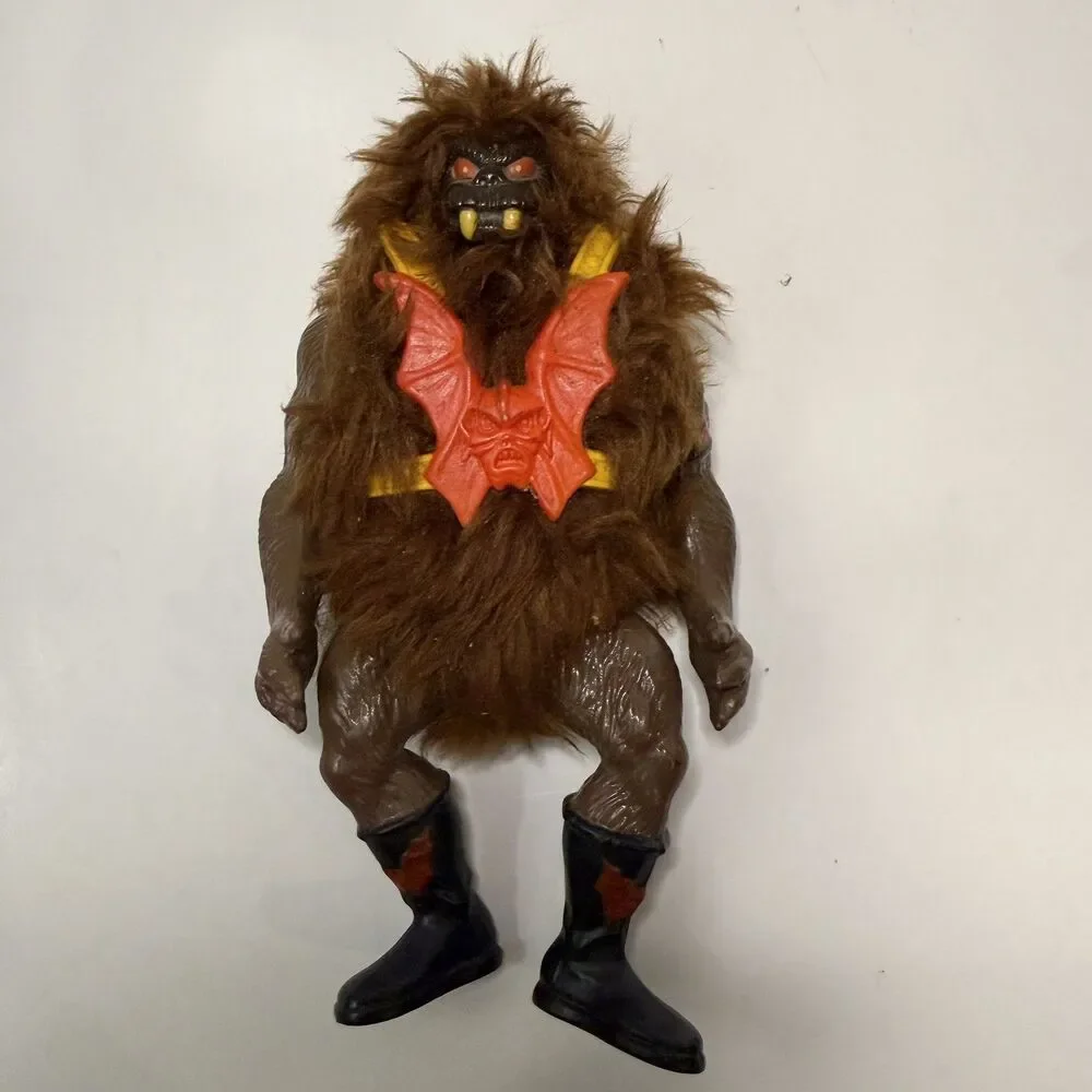 RARE 1985 MOTU Grizzlor Dark Face Variant Horde Figure He-Man Mattel VTG